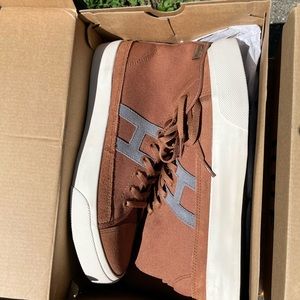 Huf Hupper 2 Hi Suede and Canvas 9.5 Men
